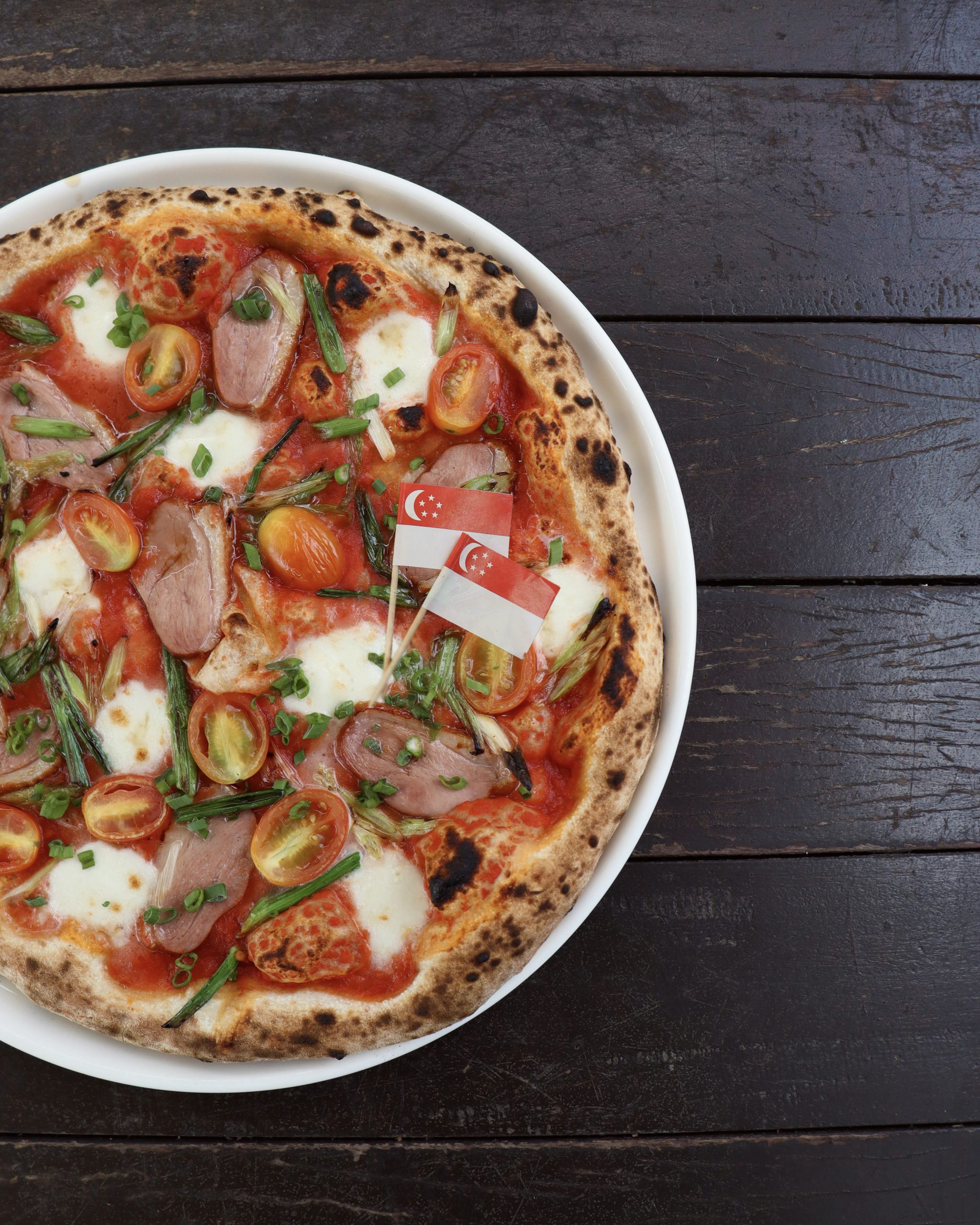August Special - Smoked Duck Pizza